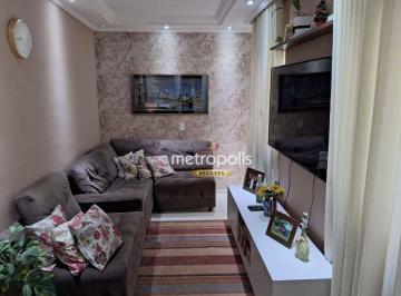 Sala · Cobertura à venda, 100 m² por R$ 426.000,00 - Parque Novo Oratório - Santo André/SP