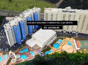 Apartamento de 2 quartos, Caldas Novas · GOLDEN DOLPHIN - COBERTORA 2 QUARTOS - CALDAS NOVAS