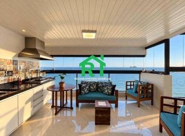 e2d09d6d62fb8ba6bd9923033c62018970e5adc3 · Apartamento frente mar com 3 quartos (3 suítes), 2 vagas e lazer à venda em Pitangueiras, Guarujá
