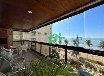 Varanda Gourmet · Apartamento Frente Mar, 3 Quartos (1 Suíte), 2 Vagas, Lazer, Jardim Astúrias, Guarujá/SP