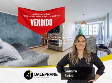 Apartamento de 2 quartos, Águas Claras · QUADRA 209 SUL - RESIDENCIAL MONT BLANC - 02 QUARTOS - 2 VAGAS - PRAÇA
