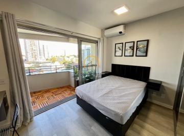 Foto 01 · Studio para locação no Jardim das Acácias, São Paulo-SP: 1 quarto, 1 banheiro, 25m² de área. Encontr