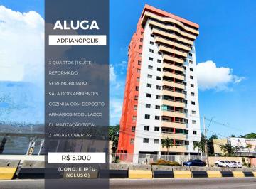 Apartamento de 3 quartos, Manaus · Adrianópolis 3 Quartos com Suíte - Reformado e Semi-mobiliado