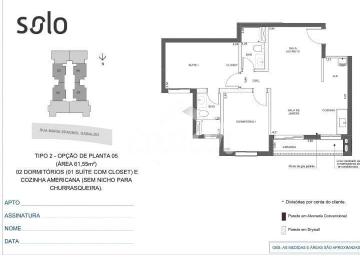Apartamento · 61m² · 2 Quartos · 1 Vaga · Apartamento em Jardim Eugênio Mendes Lopes - Ribeirão Preto