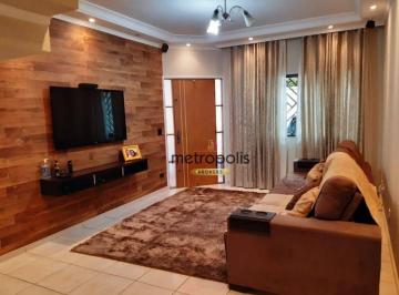 Sala · Sobrado com 3 dormitórios à venda, 137 m² por R$ 850.000,00 - Parque Jaçatuba - Santo André/SP