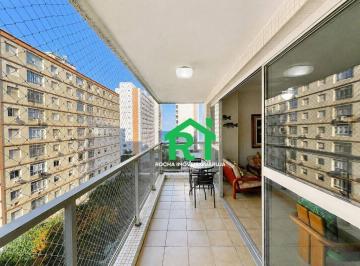 b7f759b0c6ab2ebf7fe376467ee6b3b766355648 · Apartamento à beira mar, vista mar com 3 quartos (1 suíte), 2 vagas à venda em Pitangueiras, Guarujá