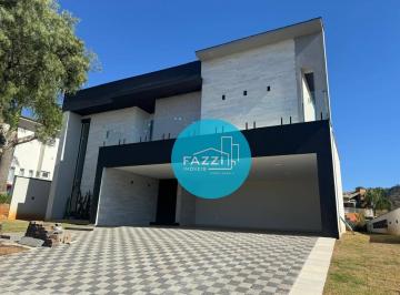 Fachada · Casa Alto Padrão com 3 suítes à venda, 345 m² por R$ 3.400.000 - Residencial Campo da Cachoeira - Po