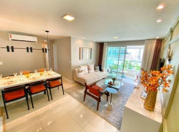 Sala de Estar/Jantar · Apartamento à venda, 89 m² por R$ 990.000,00 - Cambeba - Fortaleza/CE