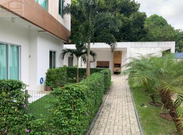 Fachada principal · Casa de Luxo em Condomínio - 3 quartos, 2 suítes, 2 salas, 4 banheiros, 2 vagas - Aldeia, Camaragibe