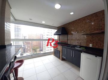 684cc9b7e8ff3d3782d94aea9677787e9d33c172 · Apartamento com 3 dormitórios à venda, 125 m² por R$ 1.850.000,00 - Embaré - Santos/SP