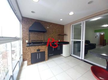 e53c9e1267b5b84e7566c00fe4b5a849ce1bf6be · Apartamento com 3 dormitórios à venda, 125 m² por R$ 1.850.000,00 - Embaré - Santos/SP