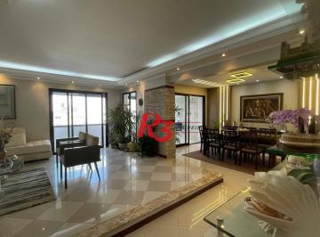 7fa2e327734d42a76ec621659266ba171d9f76fe · Apartamento à venda, 200 m² por R$ 2.350.000,00 - Embaré - Santos/SP
