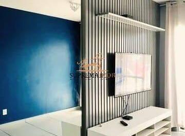 Apartamento · 53m² · 2 Quartos · 1 Vaga · Apartamento com 2 dormitórios à venda, 53 m²  Residencial Passeo - Sorocaba/SP