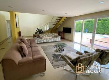 Casa · 442m² · 4 Quartos · 10 Vagas · Casa com 4 suítes no Condomínio Terras de Sant´Anna