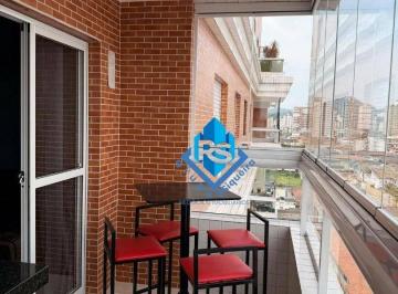 57cb11bd56108d16512ddc880fafa44d5046c9c0 · Apartamento mobiliado com 2 dormitórios à venda, 55 m² por R$ 460.000 - Guilhermina - Praia Grande/S