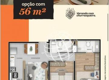 56141caa2043b383be1c983fc0211b900bf9cfd6 · Apartamento com 2 dormitórios à venda, 54 m² por R$ 289.000,00 - Residencial Moradas do Bosque - Bom
