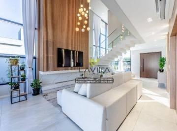ddc875e59d56e7c61bbe6f0b0e1b320af4bfef50 · Casa com 3 dormitórios à venda, 364 m² por R$ 2.950.000 - Condomínio Fechado Paysage Privilege - Pon