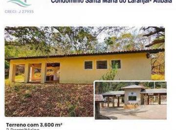 Casa · 3600m² · 2 Quartos · 5 Vagas · Casa de Condomínio com 2 quartos, Estância Santa Maria do Laranjal, Atibaia - R$ 360 mil, Cod: 4826