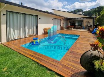 Casa · 277m² · 3 Quartos · 3 Vagas · Casa Alto Padrão Nova, TÉRREA c/ piscina, em rua fechada no Miolo da Granja!
