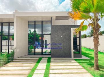 Casa de 3 quartos, Eusébio · Casa plana com 3 suítes em condomínio no Eusébio.