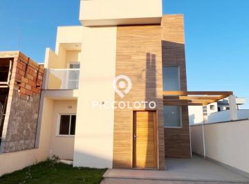 Casa · 104m² · 3 Quartos · 2 Vagas · Sobrado à venda em Paulínia, Vila Monte Alegre, com 3 quartos, com 104.7 m²