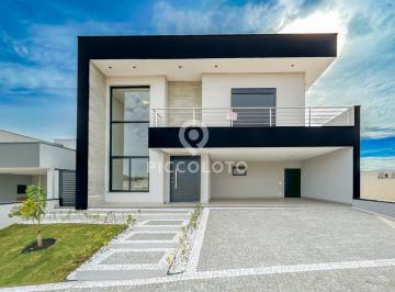 Casa · 313m² · 3 Quartos · 4 Vagas · Sobrado à venda em Valinhos, Vila Capuava, com 3 suítes, com 313.62 m², Condomínio Colline Di Parma