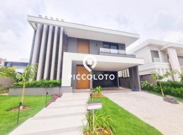 Casa · 345m² · 4 Quartos · 4 Vagas · Sobrado à venda e para alugar em Campinas, Alphaville Dom Pedro 2, com 4 suítes, com 345 m²