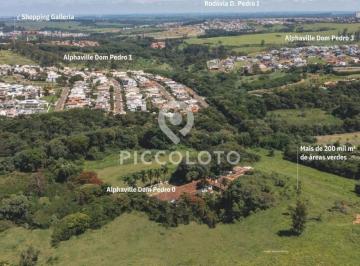 Terreno · 420m² · Terreno à venda em Campinas, Alphaville Dom Pedro, com 420 m², Alphaville Dom Pedro Zero