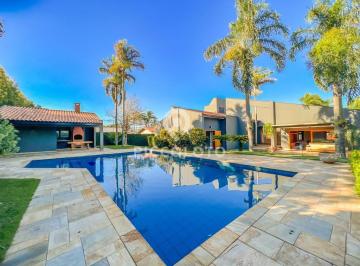 Casa · 452m² · 4 Quartos · 1 Vaga · Casa à venda e para alugar em Campinas, Sítios de Recreio Gramado, com 4 suítes, com 452 m²