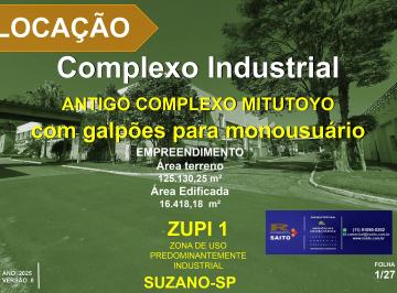 Comercial , Suzano · Locação de Complexo Industrial em Suzano - SP.