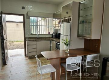 Casa · 54m² · 2 Quartos · 2 Vagas · CASA MOBILIADA COM EDÍCULA, CHURRASQUEIRA E FOGÃO A LENHA