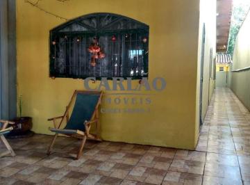 Casa · 102m² · 2 Quartos · 2 Vagas · Casa com 2 dorms, Jardim Silveira, Mongaguá - R$ 235 mil, Cod: 355488