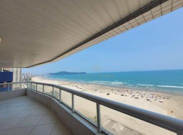 c713e7c28a0f1c09076048df37577514c2e95ef7 · Apartamento FRENTE MAR com 3 suítes à venda, 173 m² por R$ 1.807.600 - Aviação - Praia Grande/SP