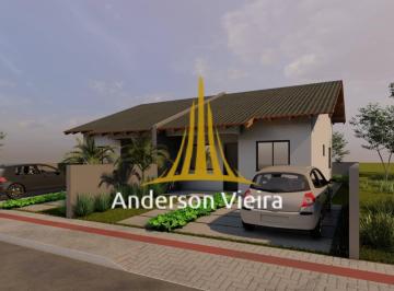 Casa · 225m² · 2 Quartos · 2 Vagas · Casa geminada lote grande - 2 quartos, passagem lateral - Efapi