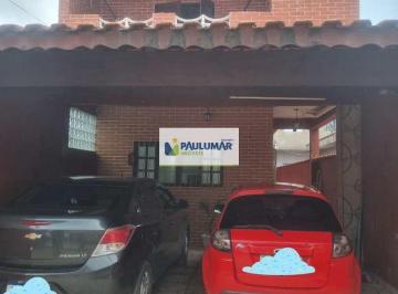 Casa · 179m² · 3 Quartos · 4 Vagas · Sobrado com 3 dorms, Itaguaí, Mongaguá - R$ 420 mil, Cod: 831421
