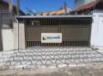 Fachada · Casa com 3 quartos, Solemar, Praia Grande - R$ 350 mil, Cod: 830046