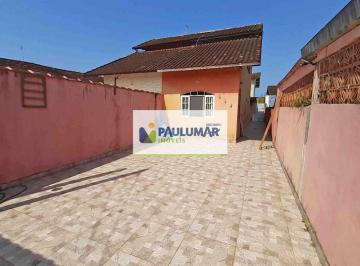 Casa · 83m² · 3 Quartos · 4 Vagas · Sobrado com 3 dorms, Balneário Itaóca, Mongaguá - R$ 280 mil, Cod: 832191