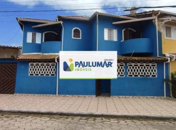 Casa · 107m² · 3 Quartos · 2 Vagas · Sobrado com 3 dorms, Balneário Itaóca, Mongaguá - R$ 300 mil, Cod: 831968