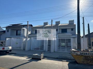 Casa · 125m² · 3 Quartos · 2 Vagas · Sobrado geminado com 3 dormitórios, novo, aceita financiamento, em Pirabeiraba