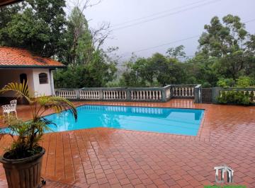 Foto 02 · Casa de Luxo à Venda em Bragança Paulista-SP, Recanto Amapola: 4 suítes, 6 salas, piscina, churrasqu