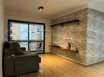Apartamento · 65m² · 2 Quartos · 2 Vagas · Flat no Itaim Bibi com 2 dormitórios, 65m² e 2 vagas de garagem disponível venda