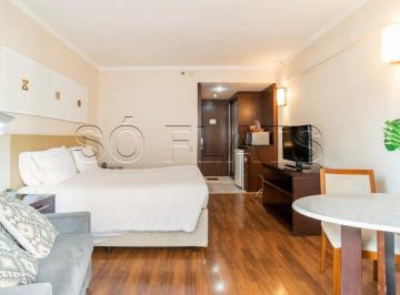 Apartamento · 31m² · 1 Quarto · 1 Vaga · Flat 1 dormitório no Paraíso próximo à Avenida Paulista com sacada e vaga