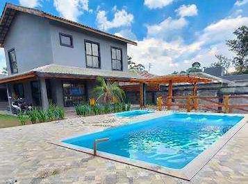 Casa · 257m² · 3 Quartos · 4 Vagas · Casa de alto padrão em Condomínio Pq. das Garças II Atibaia