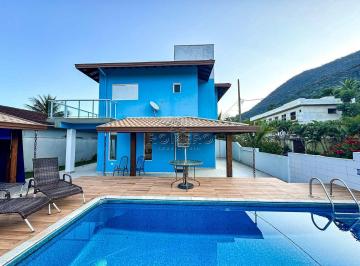 Casa · 165m² · 3 Quartos · 2 Vagas · Casa com 3 dorms, Praia da Lagoinha, Ubatuba - R$ 1.5 mi, Cod: 2434