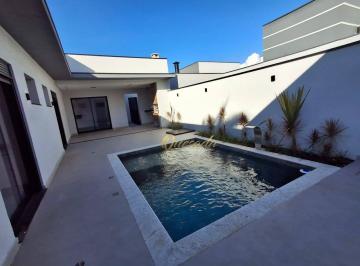 42fbb1934b98ba4f2328c27b83278f9f6201a59d · Casa térrea nova à venda, 3 suítes, piscina, Condomínio Piemonte, Indaiatuba.