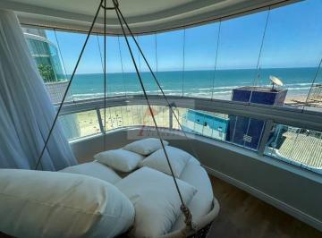 Apartamento · 184m² · 3 Quartos · 2 Vagas · Cobertura Duplex com 3 dormitórios sendo 2 suítes climaizada com vista mar em Praia Grande/SP