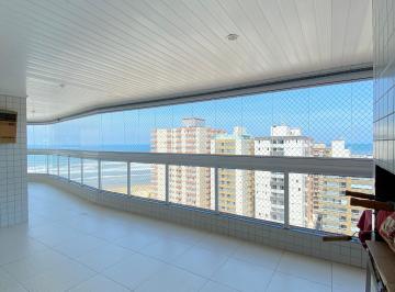 Apartamento de 3 quartos, Praia Grande · APARTAMENTO DE 03 QUARTOS NA TUPI, COM VISTA PRO MAR E CHURRASQUEIR À CARVÃO! 