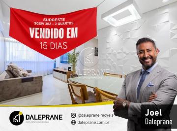 Apartamento de 3 quartos, Brasília · SQSW 302 - 3 QUARTOS - 1 SUÍTE - NASCENTE - ANDAR ALTO - REFORMADÍSSIMO!!