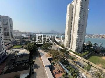 Foto 01 · Oportunidade: Sala Comercial na Ponta da Praia em Santos-SP, 98m², 3 salas, 2 banheiros, 1 vaga de g