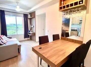 Apartamento · 49m² · 2 Quartos · 1 Vaga · Apartamento mobiliado no Residencial Ilha da Madeira